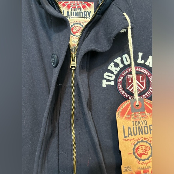 TOKYO LAUNDRY NWT Bomber Jacket, Quilted Lining - Picture 7 of 11